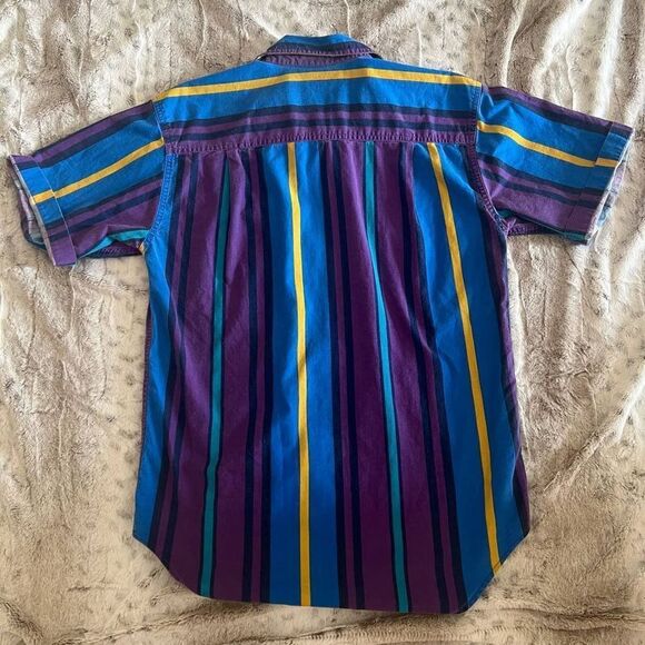 Vintage Men's Short Sleeve Button-Up (Saved By the Bell) - Picture 2 of 5